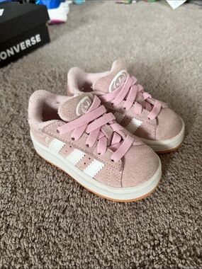 Toddler pink campus adidas